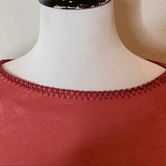 Soft Surroundings Beatrix faux suede tunic- Size Small - Picture 10 of 13